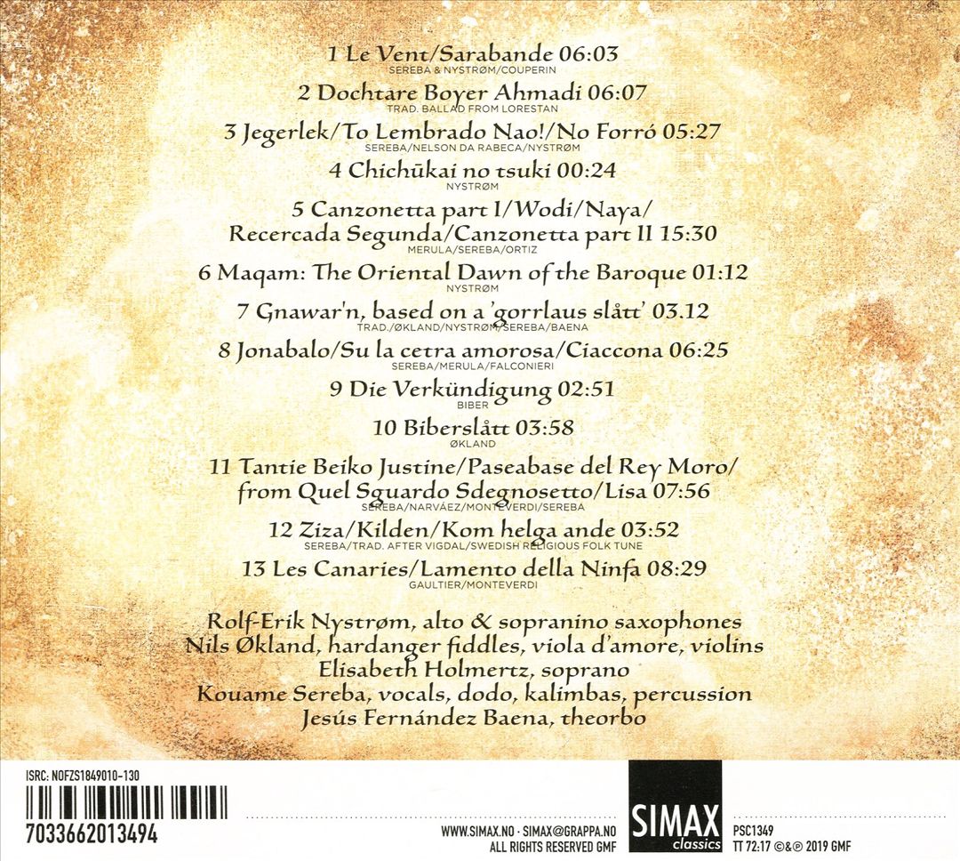 Oriental Winds of the Baroque cover art