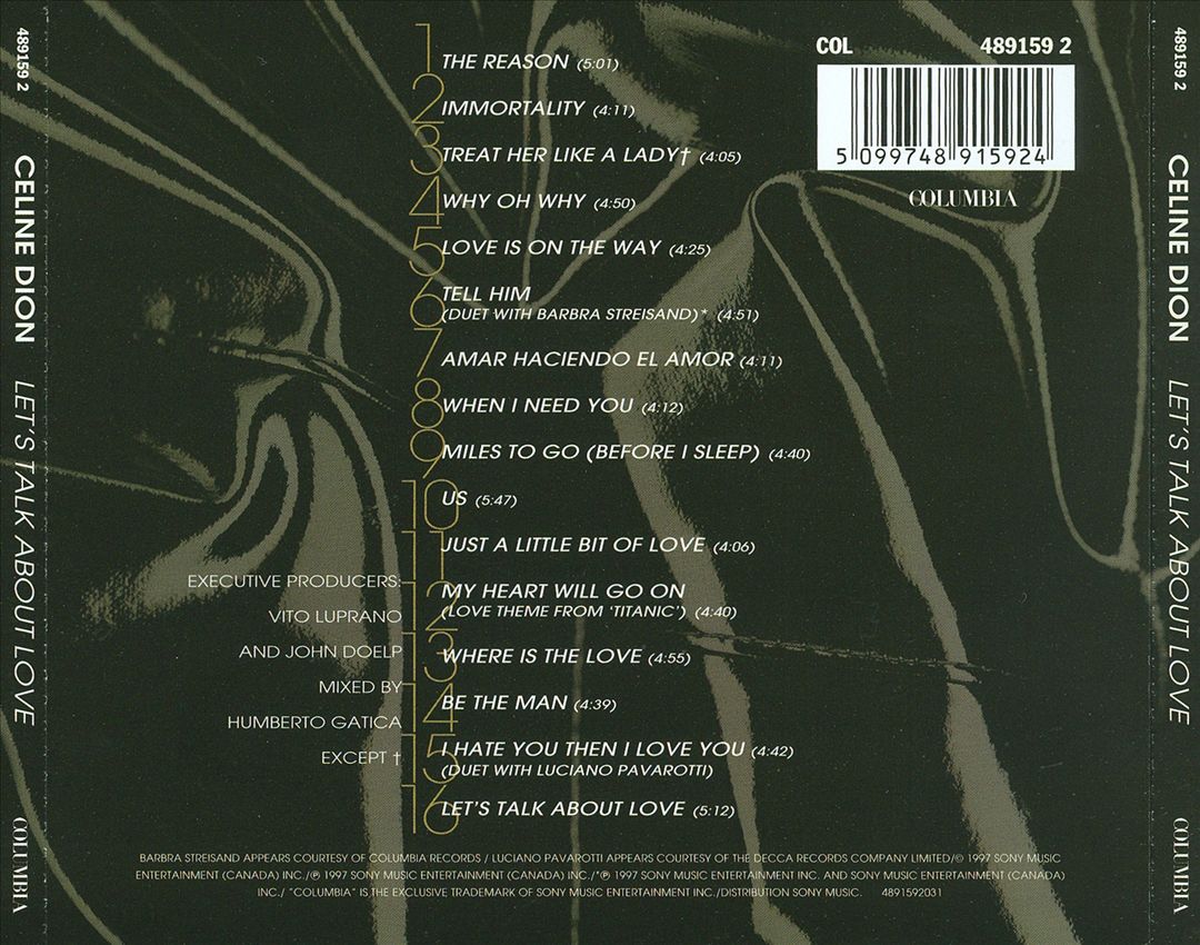 Let's Talk About Love [Canada Bonus Tracks] cover art