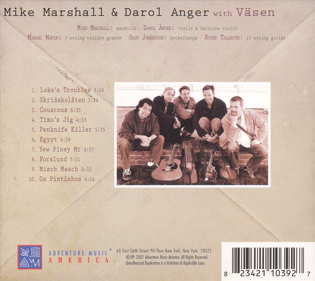 Mike Marshall and Darol Anger with Väsen cover art