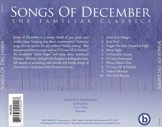 Songs of December: The Familiar Classics cover art