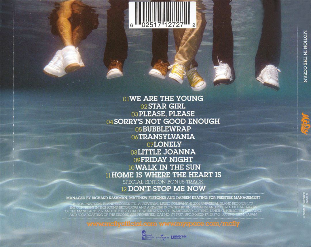 Motion in the Ocean cover art