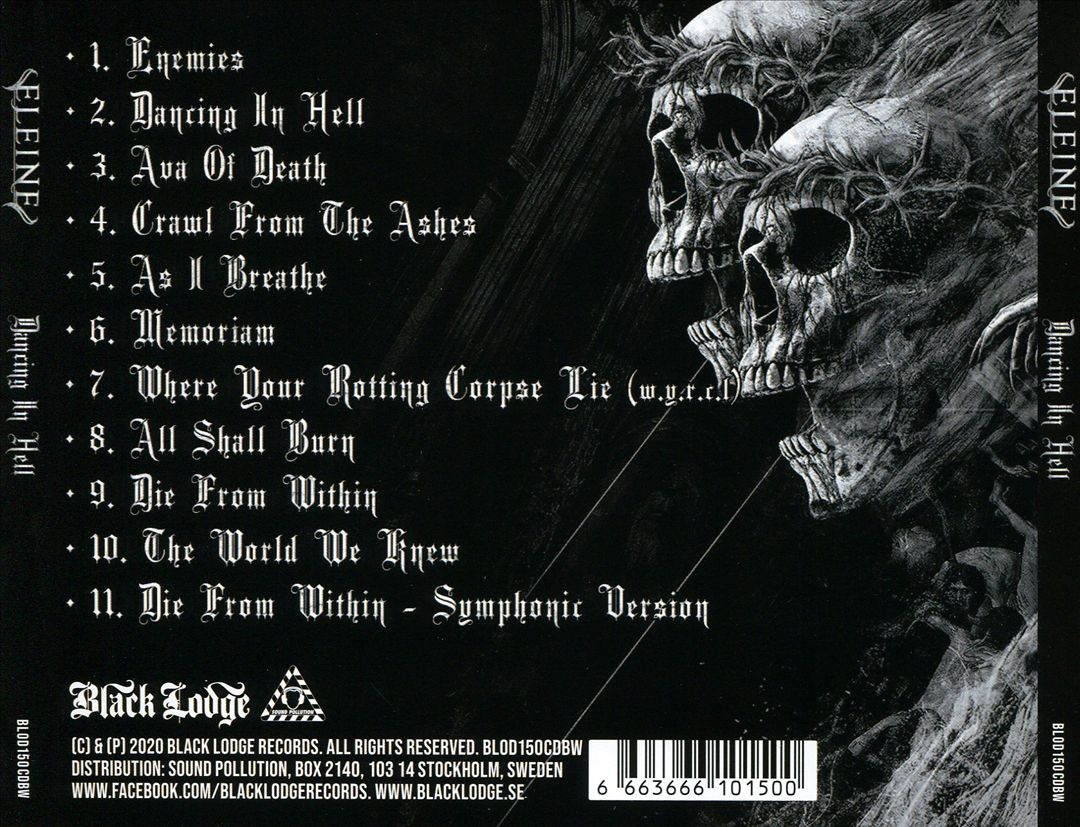 Dancing in Hell [Black & White Cover] cover art