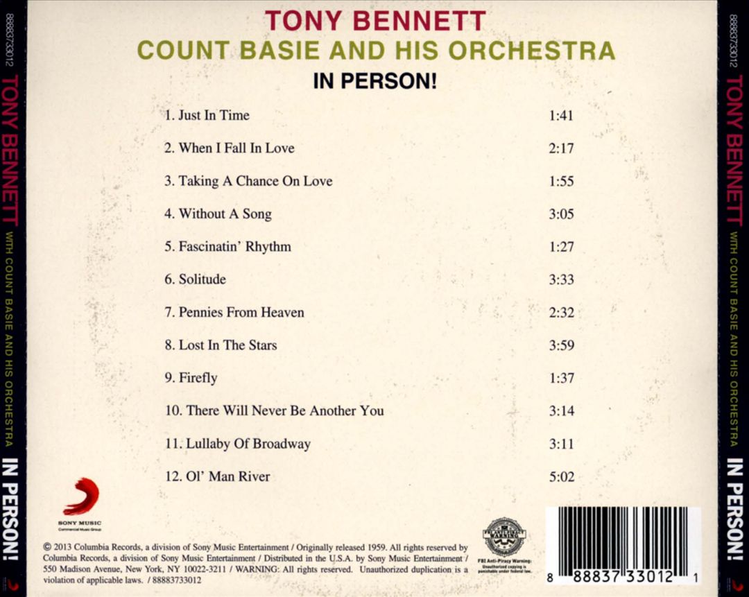 In Person! cover art