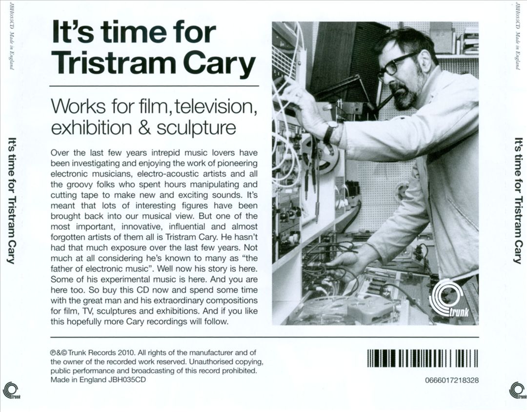 It's Time For Tristram Cary cover art