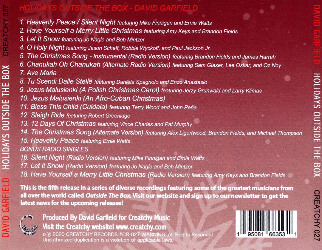 Holidays Outside the Box cover art