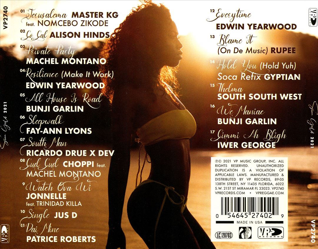 Soca Gold 2021 cover art