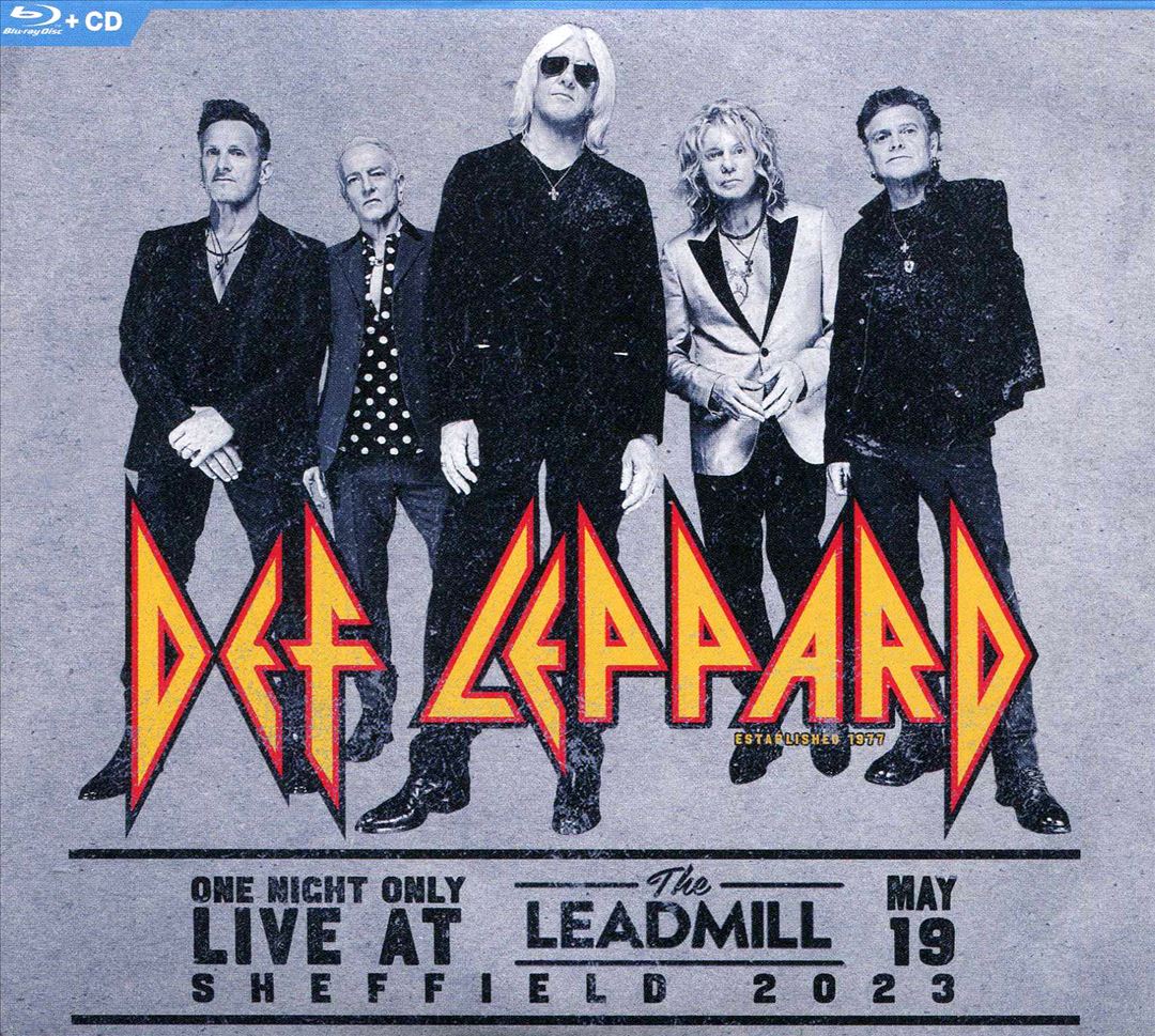One Night Only: Live At The Leadmill, Sheffield - May 19, 2023 [CD/Blu-ray] cover art