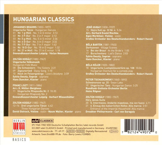 Hungarian Classics cover art