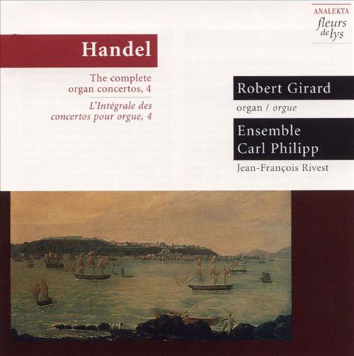 Handel: Complete Organ Concertos, Vol. 4 cover art