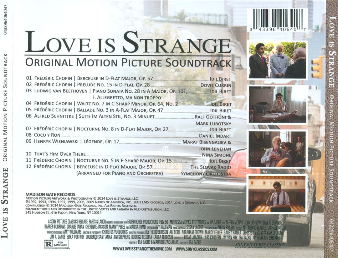 Love Is Strange [Original Motion Picture Soundtrack] cover art