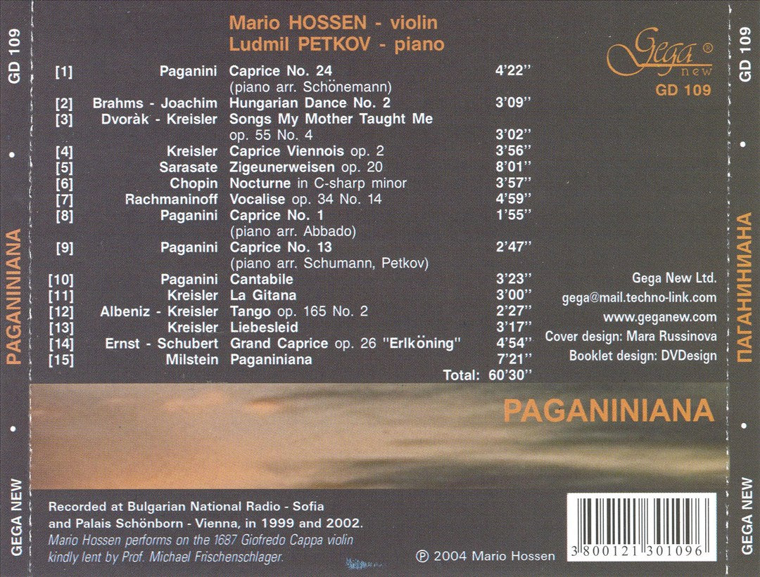 Paganiniana cover art