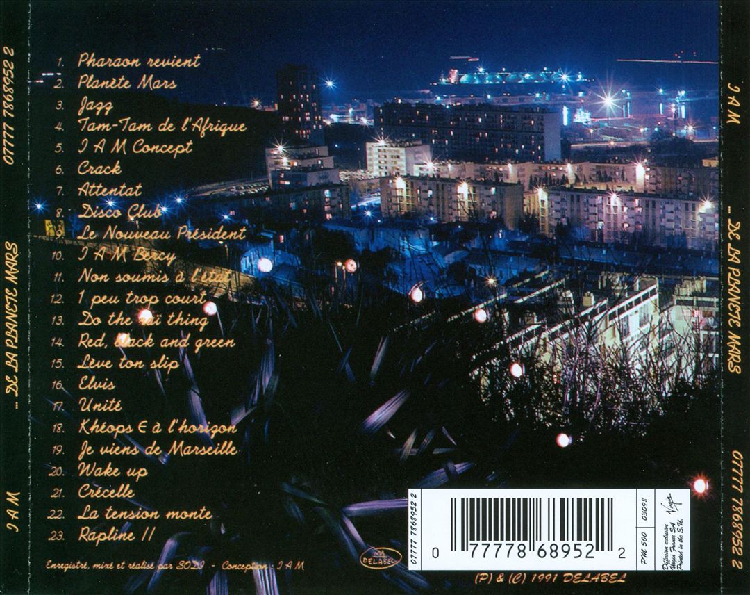 ...De la Planete Mars [Bonus Tracks] cover art