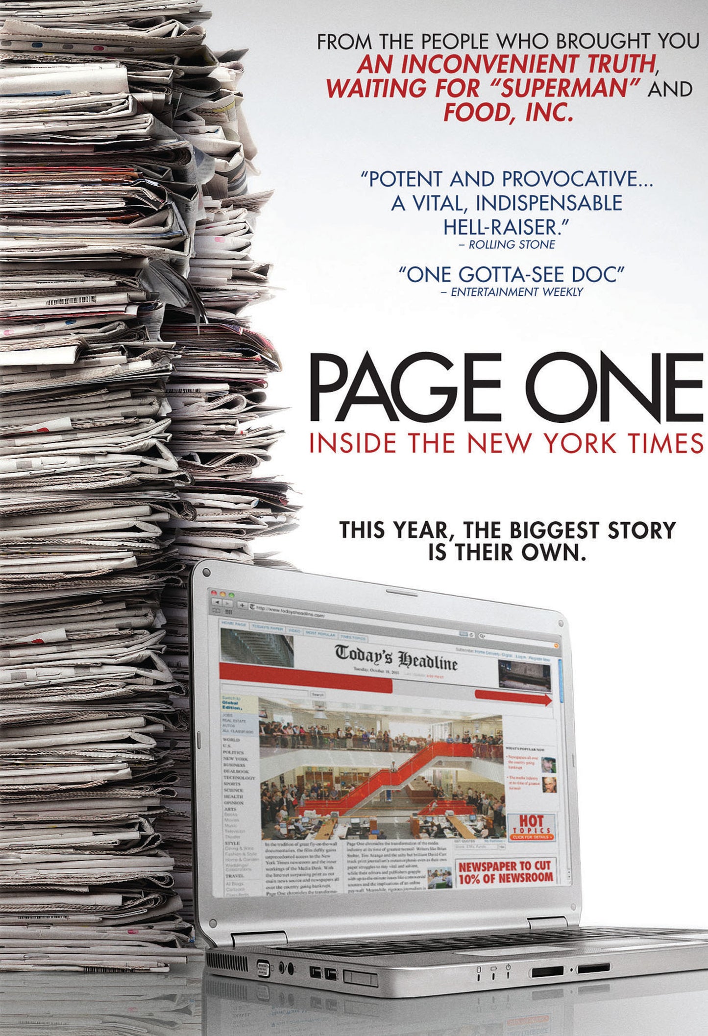 Page One cover art