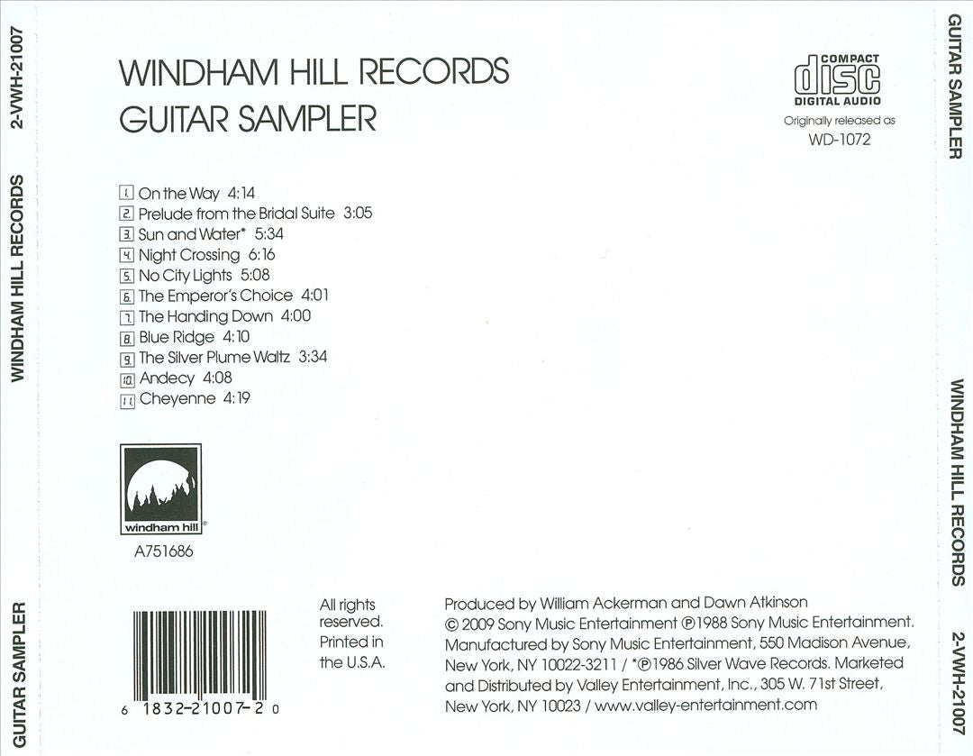 Windham Hill Records: Guitar Sampler cover art