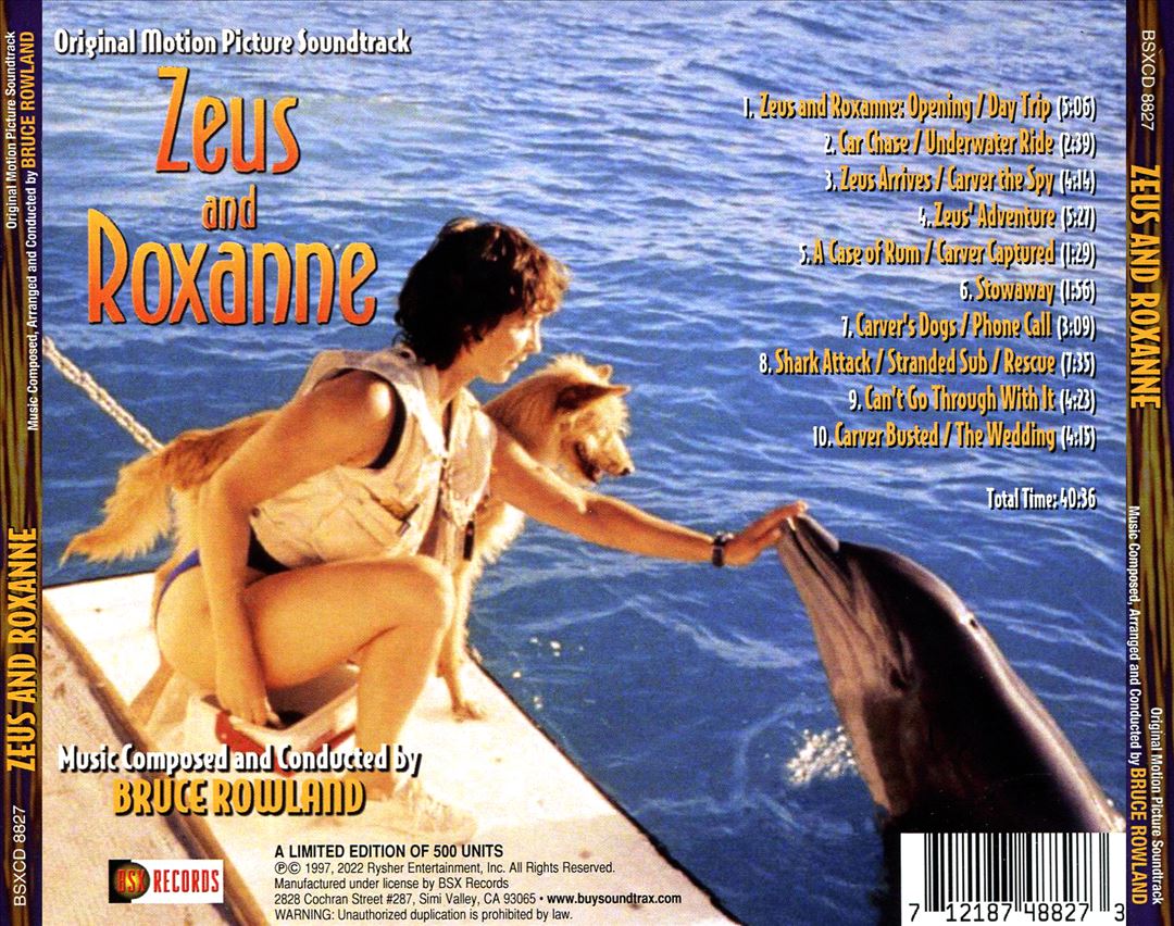 Zeus and Roxanne [Original Motion Picture Soundtrack] cover art