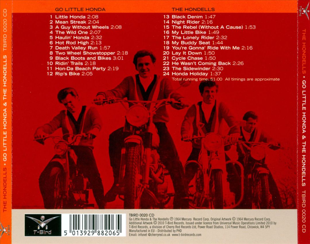 Go Little Honda/The Hondells cover art