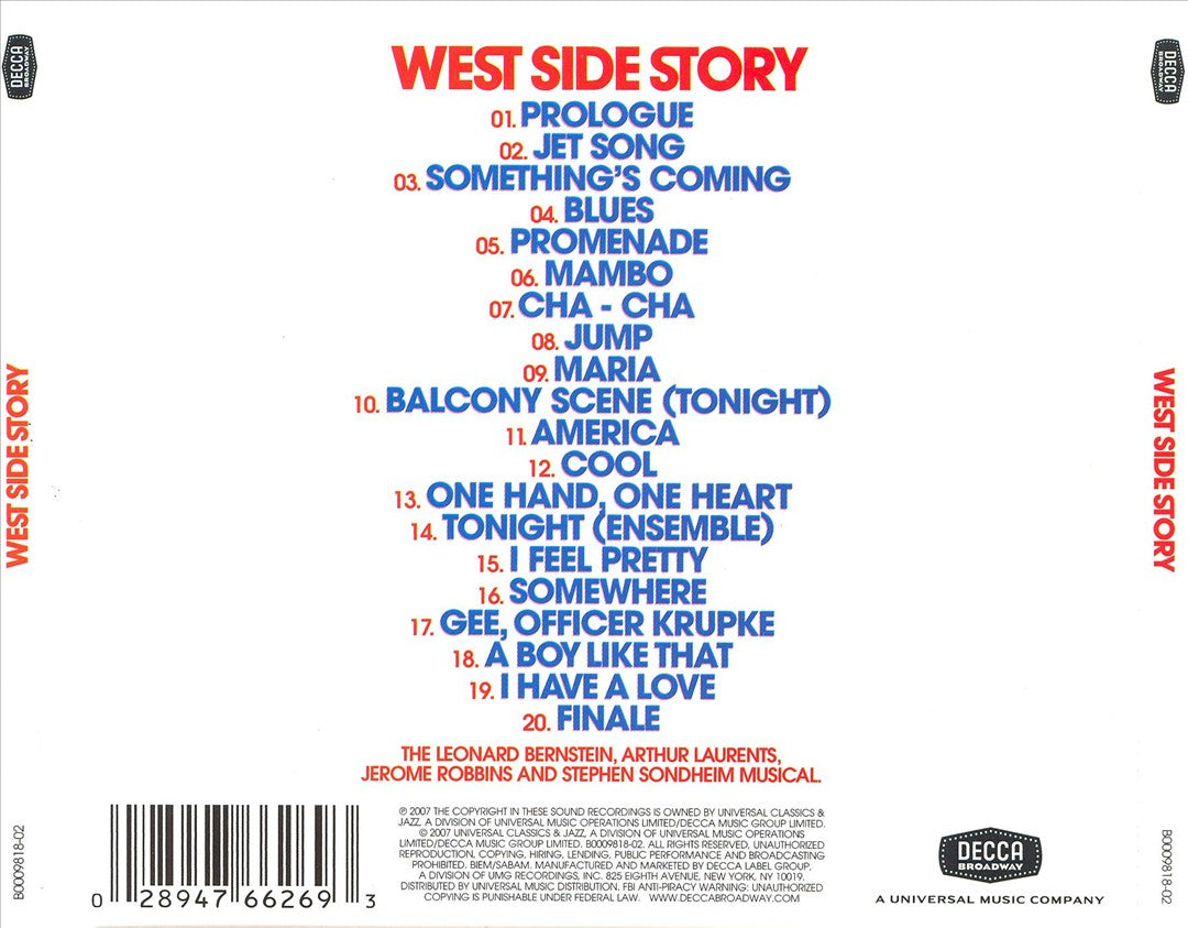 West Side Story cover art