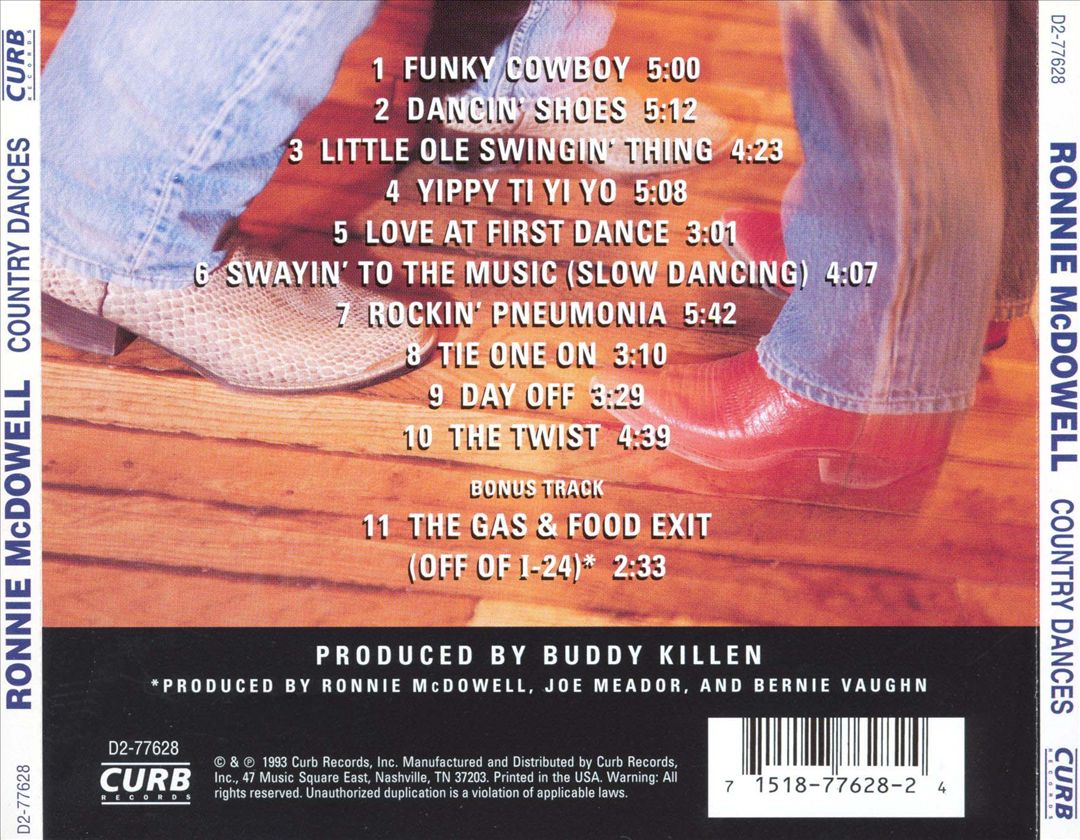 Country Dances cover art
