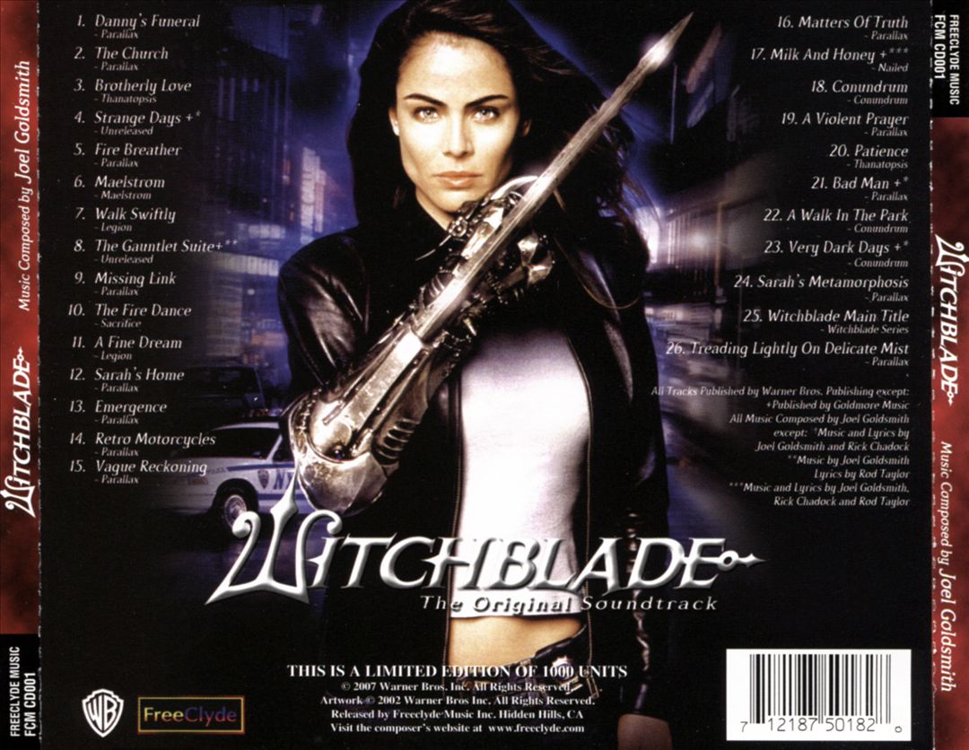 Witchblade [Original Soundtrack] cover art