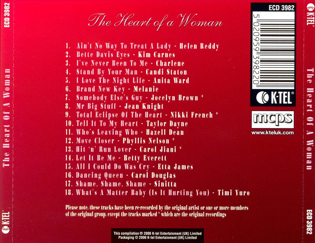 Heart of a Woman [K-Tel] cover art