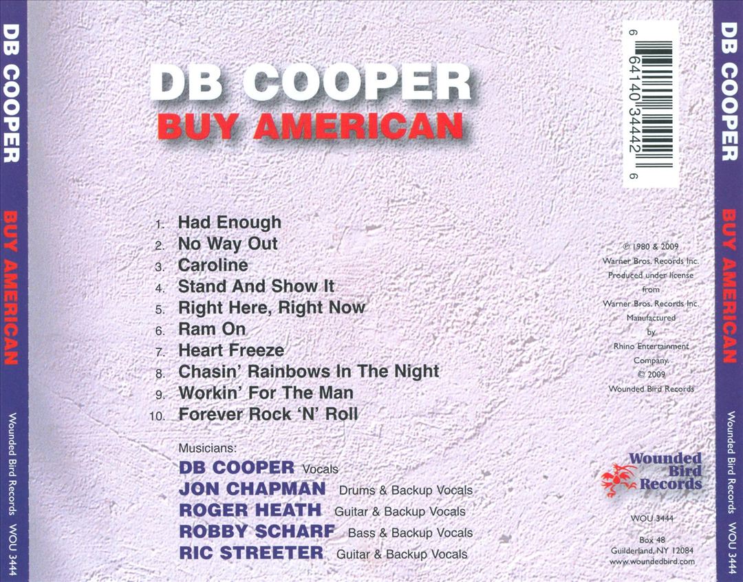 Buy American cover art