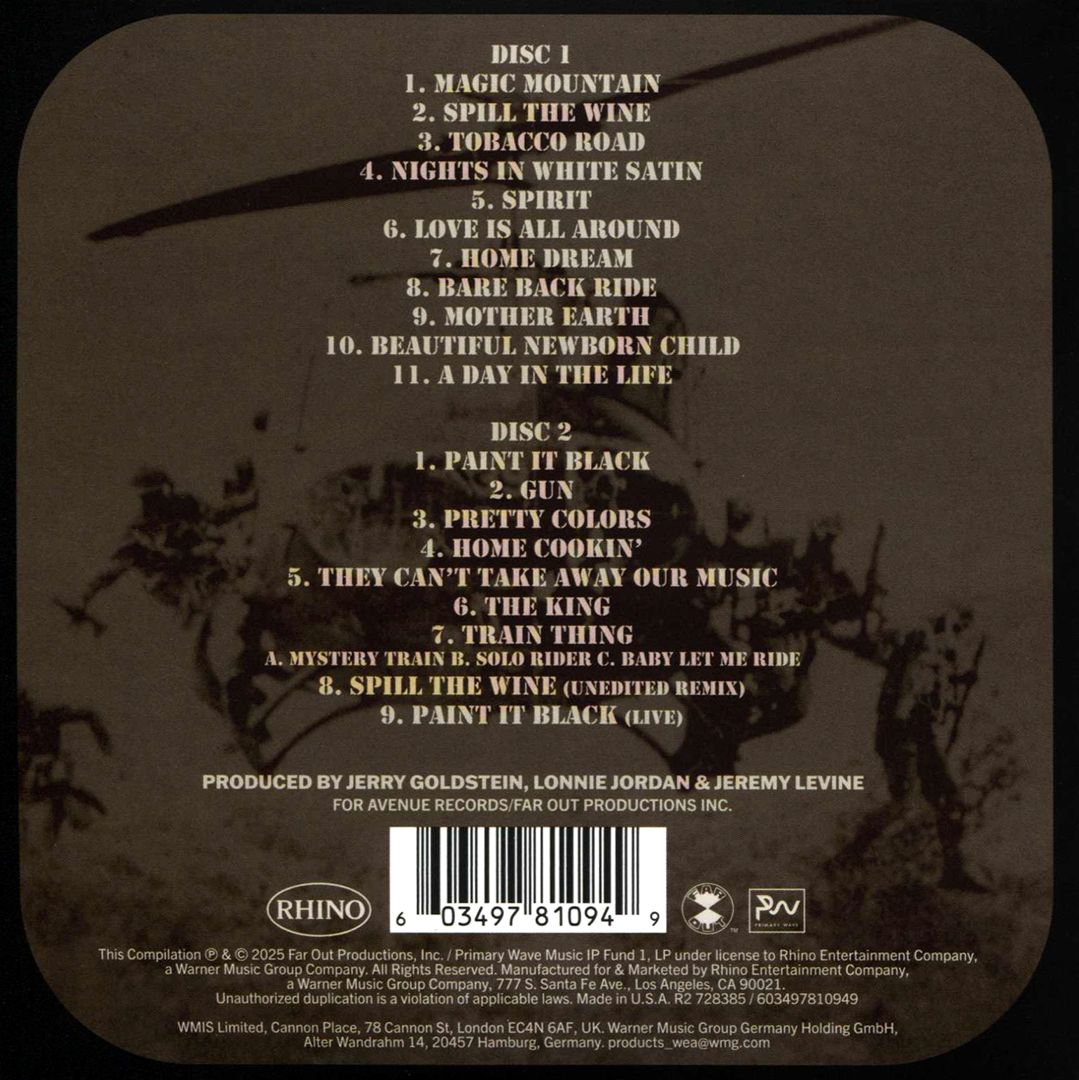 Very Best of Eric Burdon & War cover art