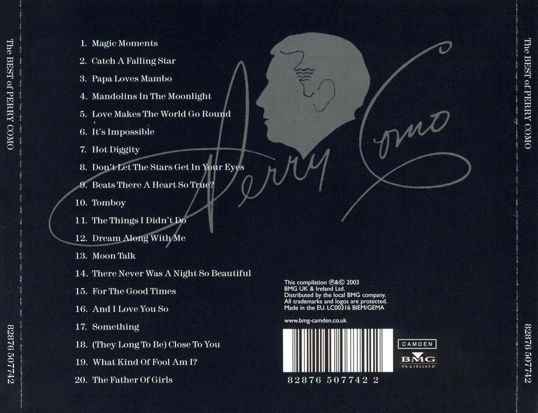 Best of Perry Como [UK Import] cover art