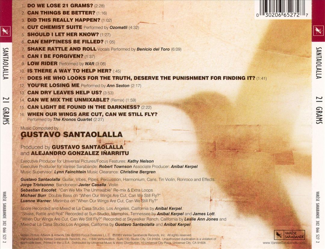 21 Grams cover art