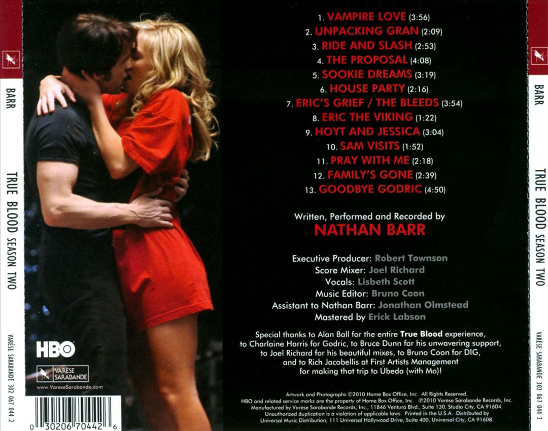 True Blood: Season Two [Original Score] cover art