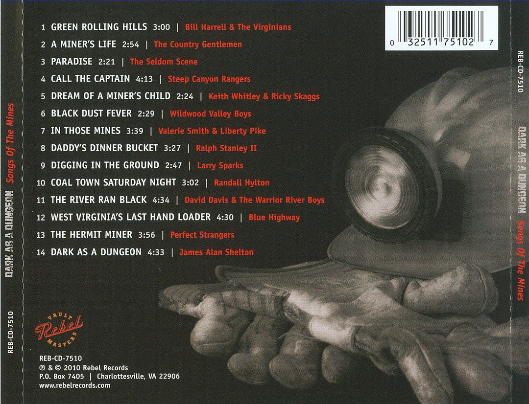 Dark as a Dungeon: Songs of the Mines cover art