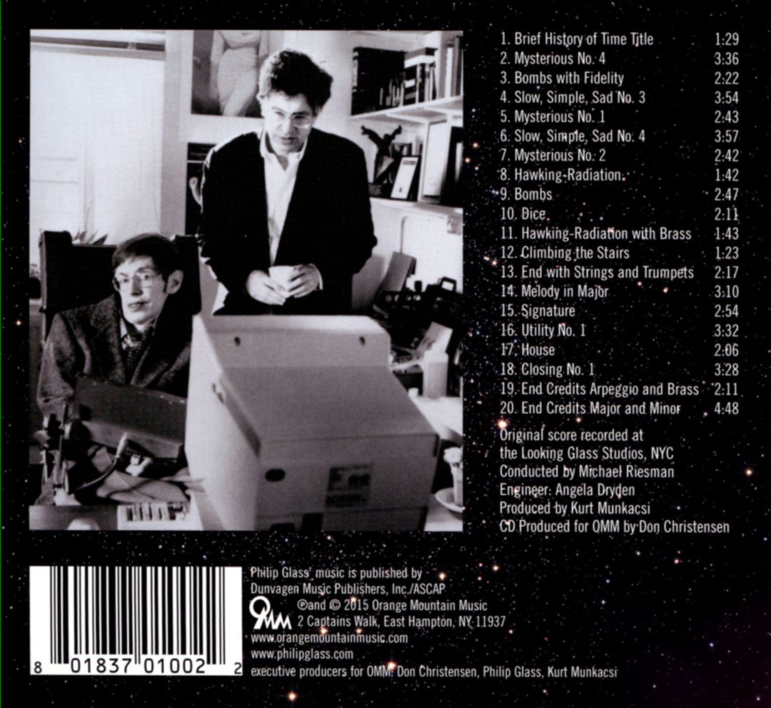 Brief History of Time [Original Score] cover art