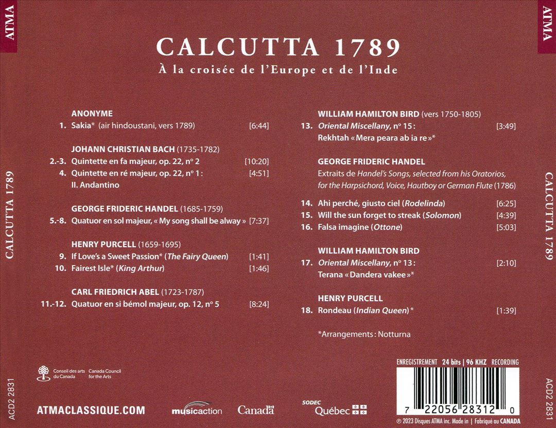 Calcutta 1789 cover art