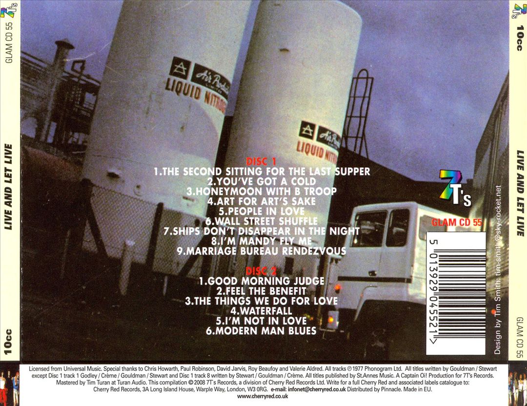 Live and Let Live cover art
