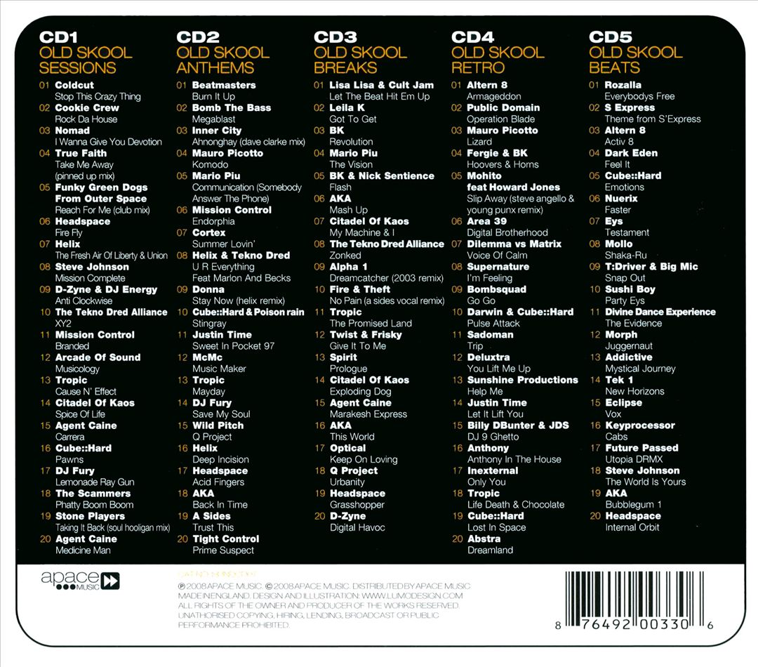 100 Anthems: Old Skool cover art