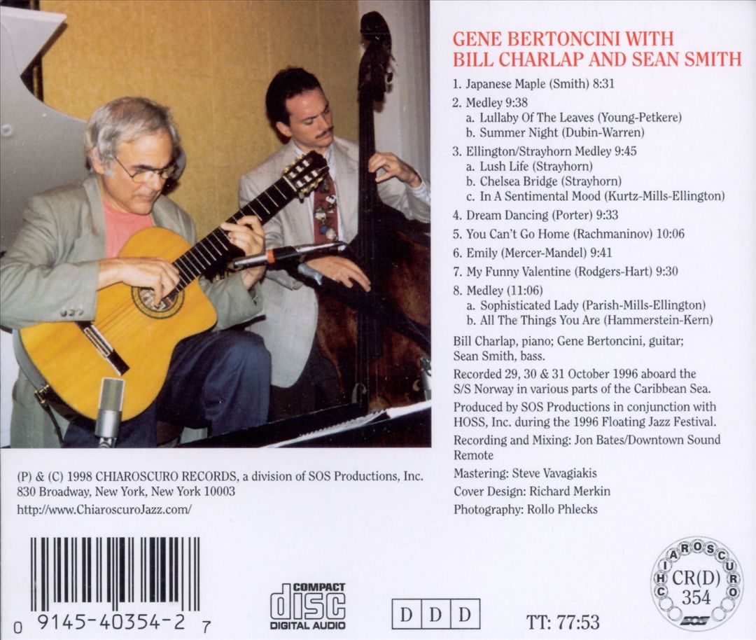 Gene Bertoncini cover art
