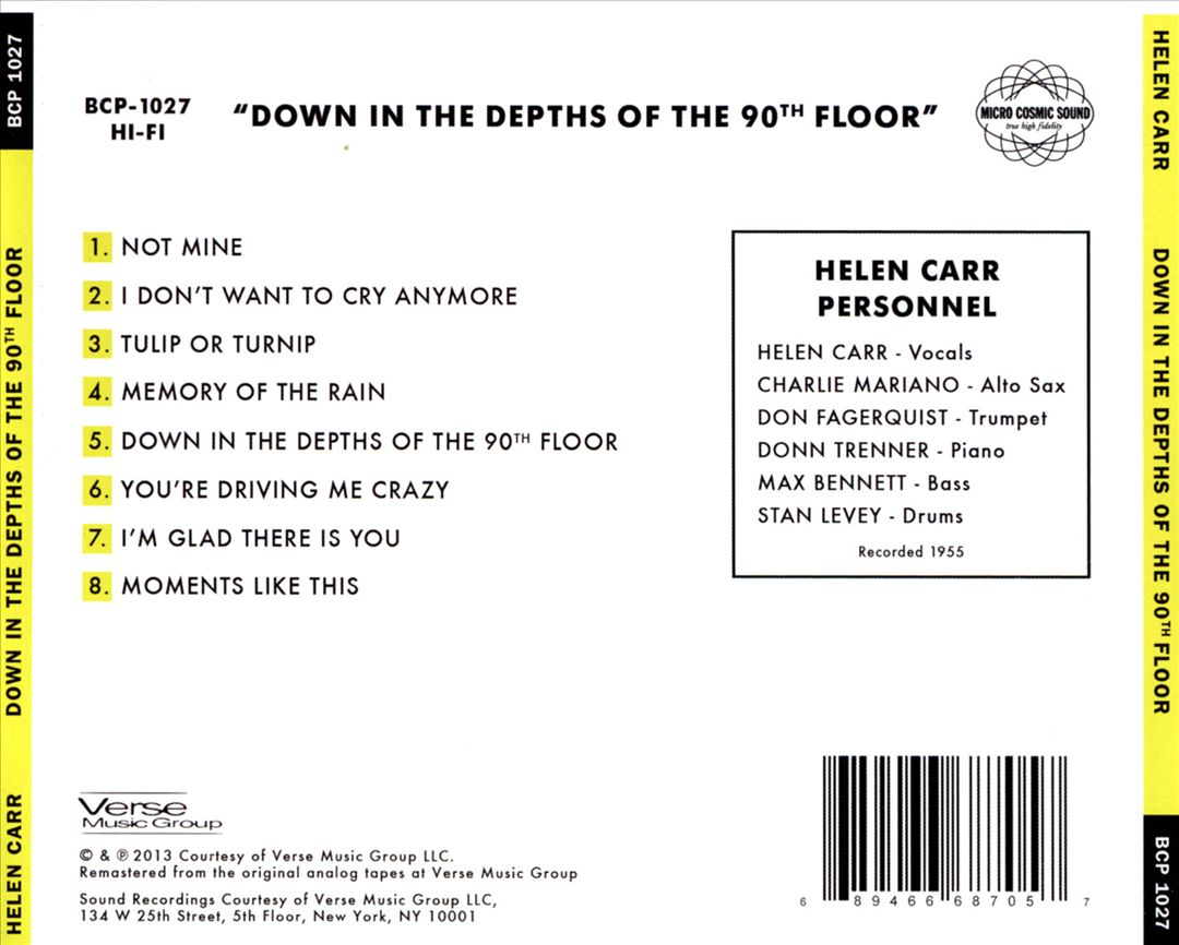 Down in the Depths on the 90th Floor cover art