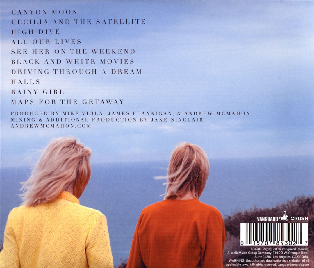 Andrew McMahon in the Wilderness cover art