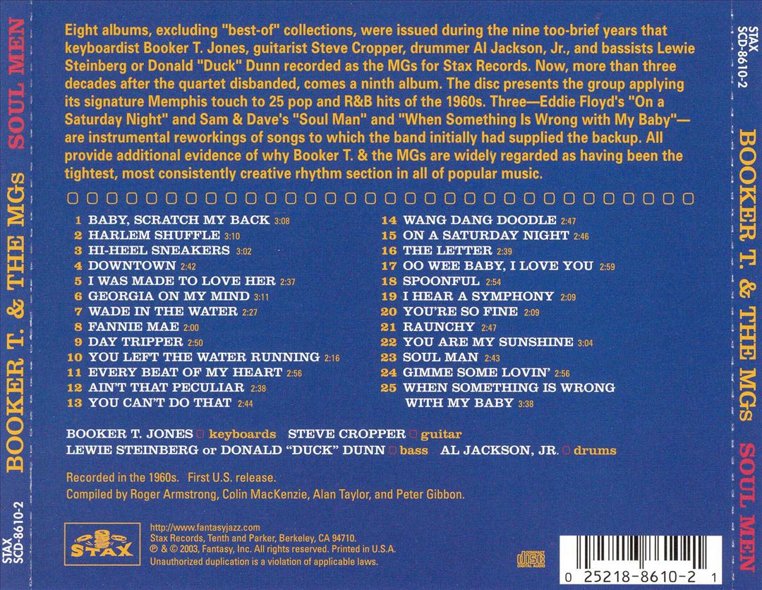 Soul Men cover art