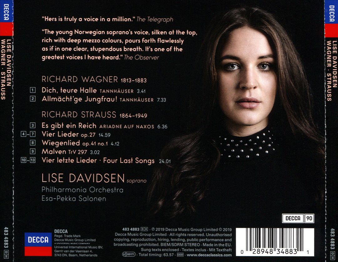 Lise Davidsen cover art