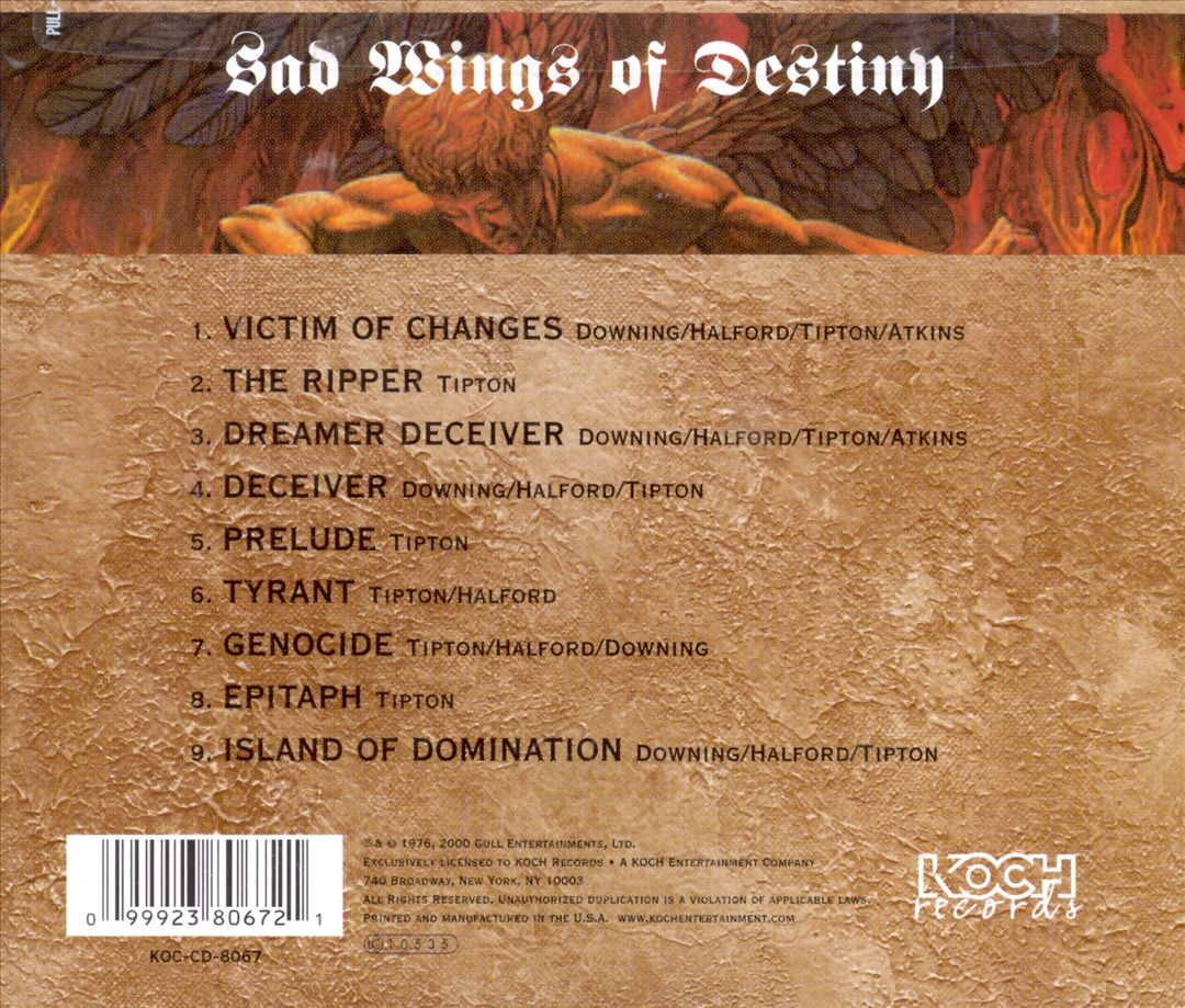 Sad Wings of Destiny cover art