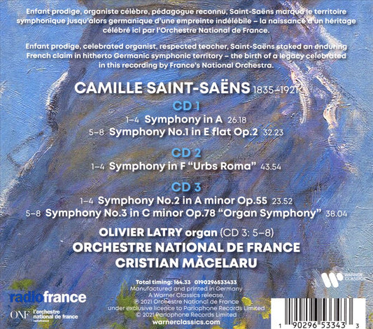 Saint-Saëns: Complete Symphonies cover art