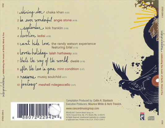 Interpretations: Celebrating the Music of Earth, Wind and Fire cover art