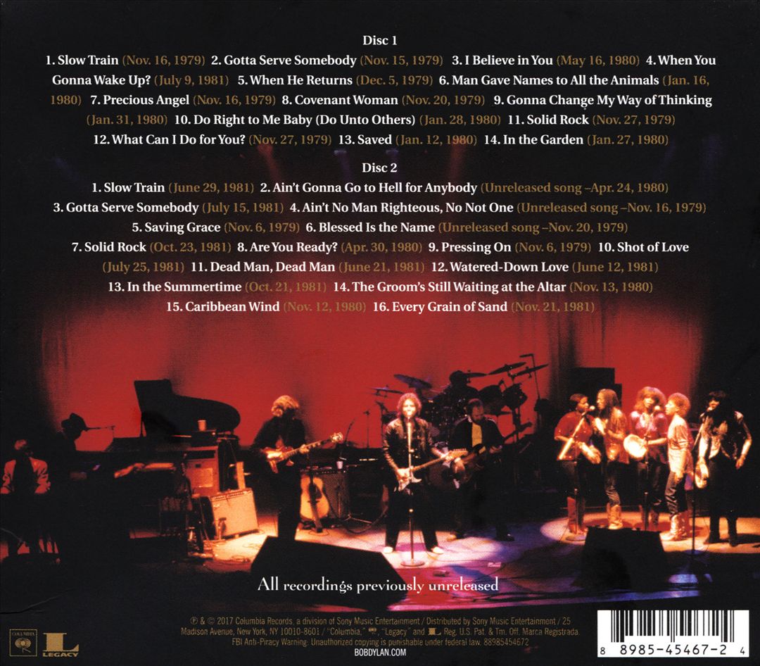 Bootleg Series, Vol. 13: Trouble No More 1979-1981 cover art