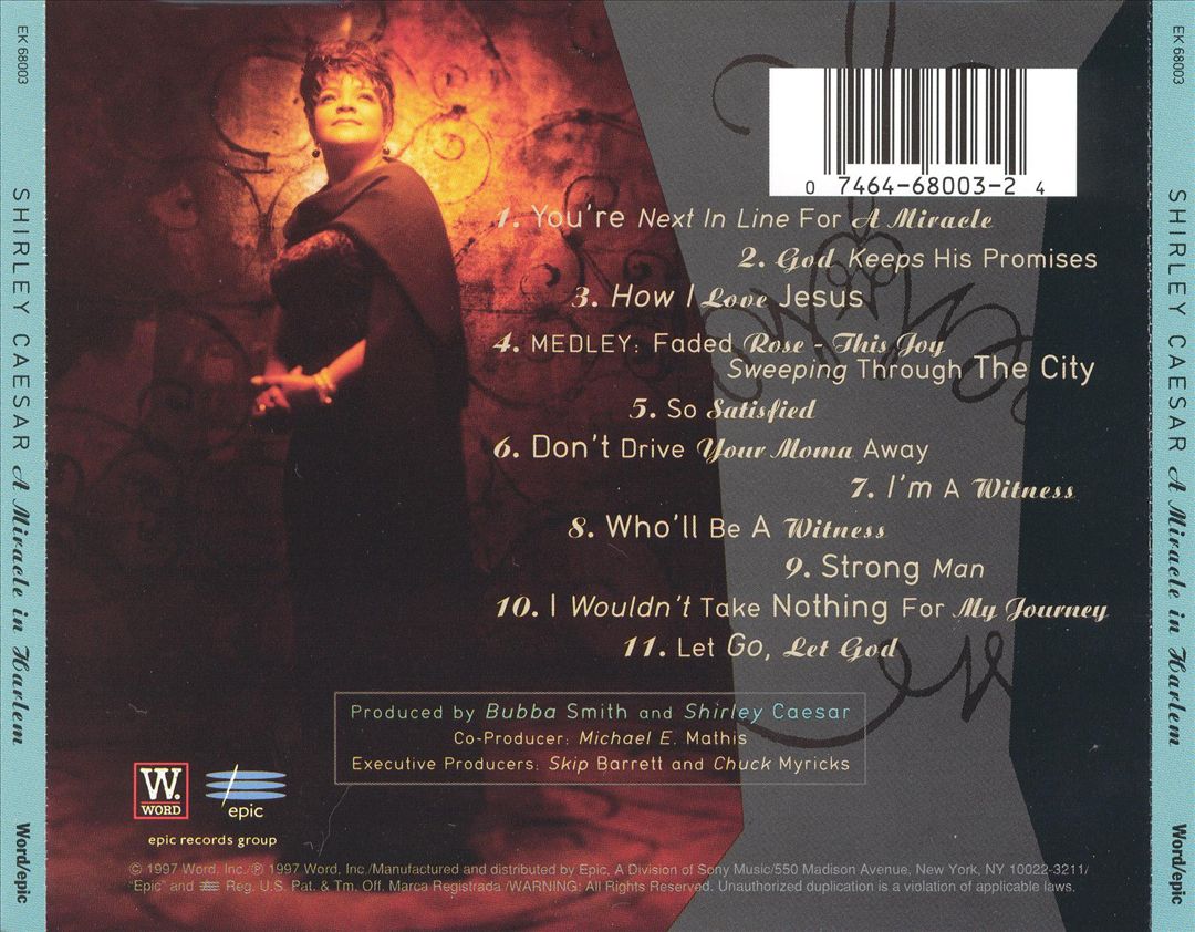 Miracle in Harlem cover art