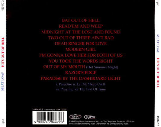 Hits Out of Hell cover art