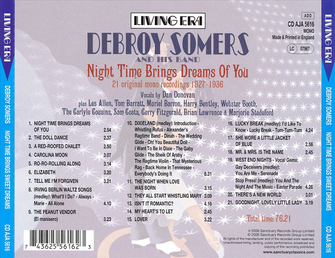 Night Time Brings Sweet Dreams of You cover art