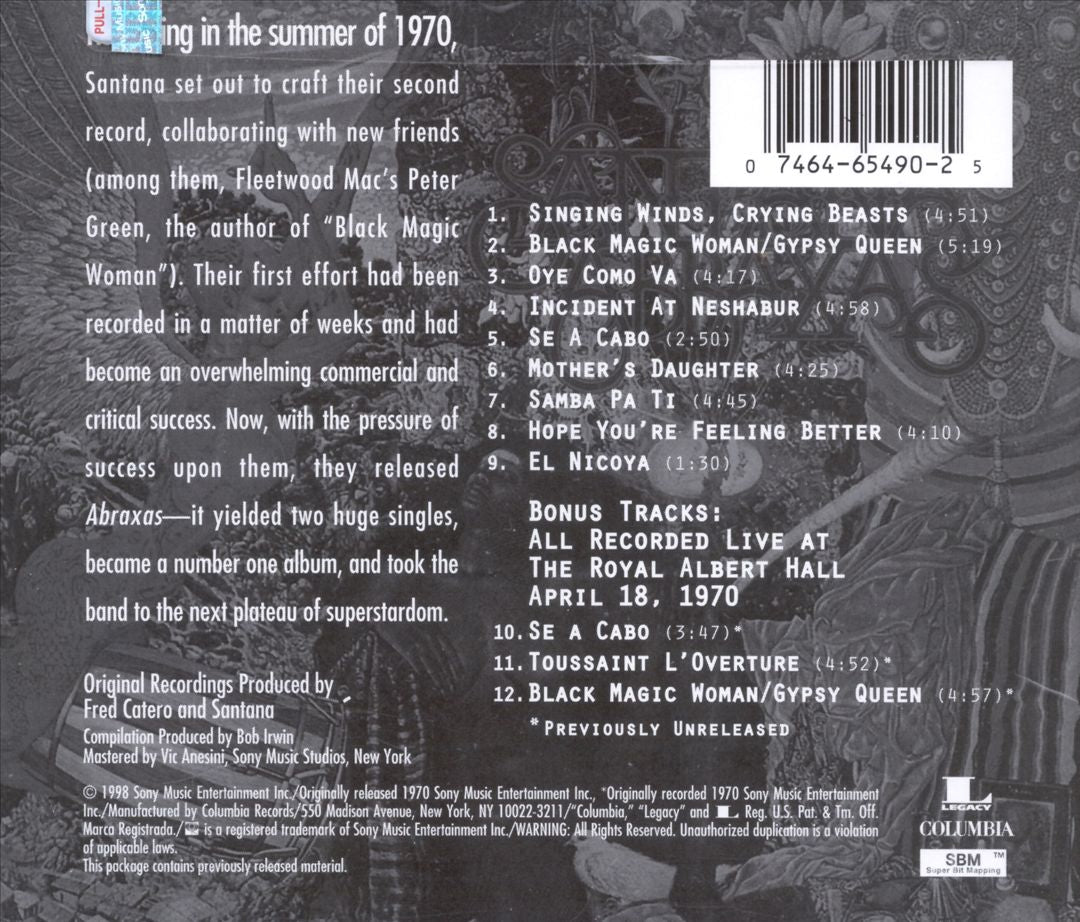 Abraxas [Bonus Tracks] cover art