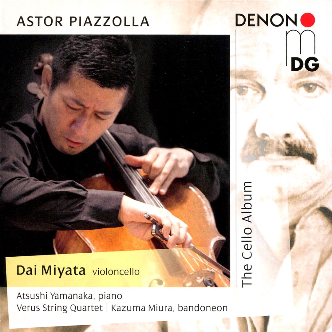 Astor Piazzolla: The Cello Album cover art