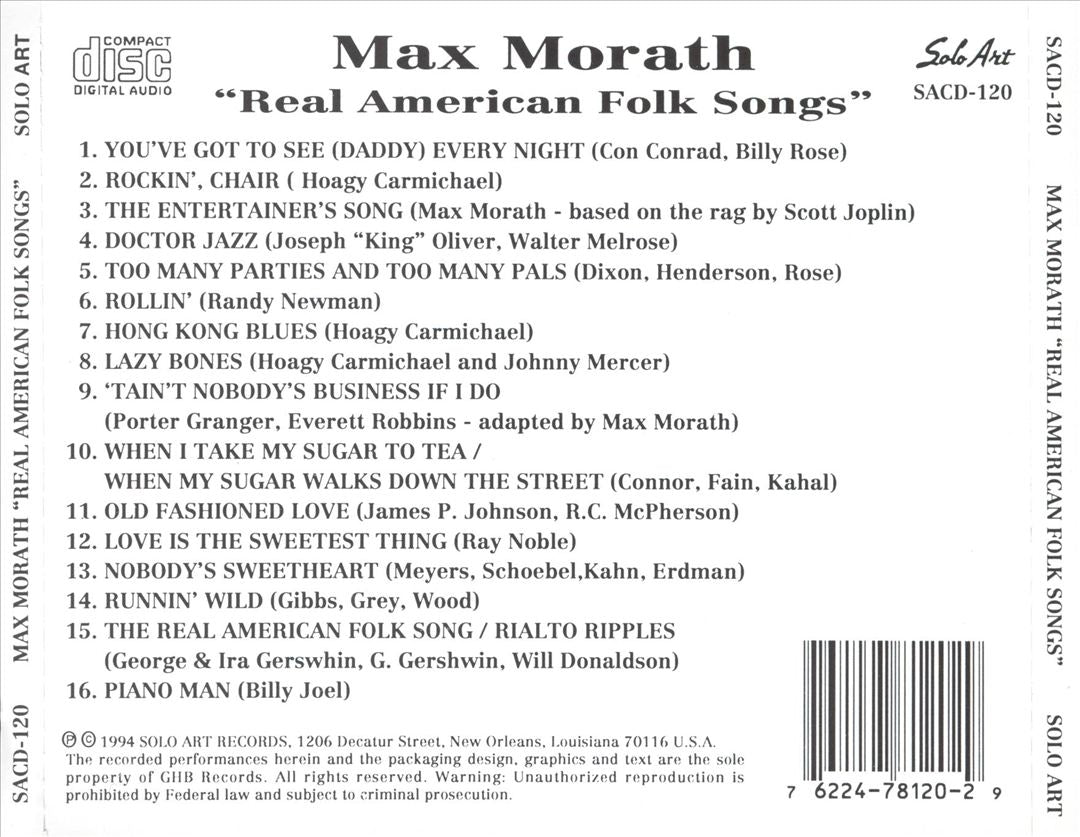 Real American Folk Songs cover art