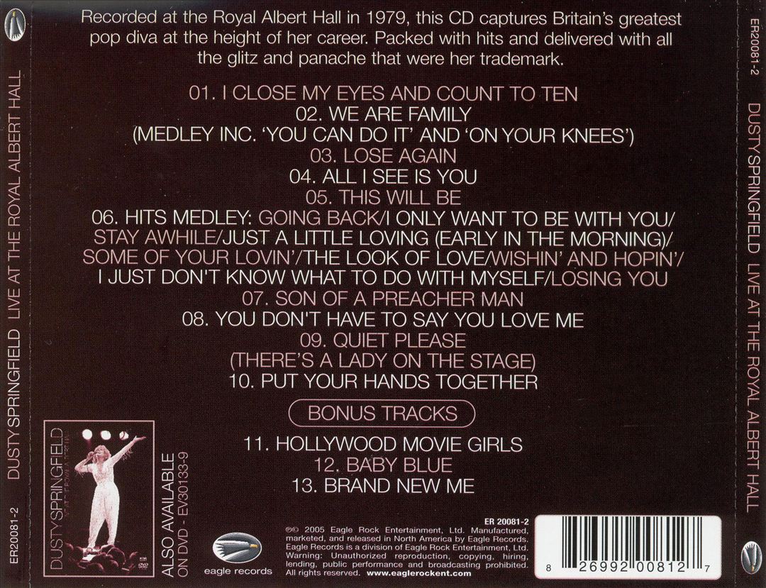 Live at the Royal Albert Hall cover art